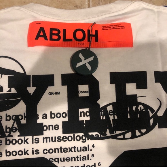 Virgil Abloh x Pyrex x MCA Figures of Speech Off-White givenchy gucci 2019 - Picture 4 of 14